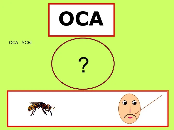 ОСА ОСА УСЫ ?