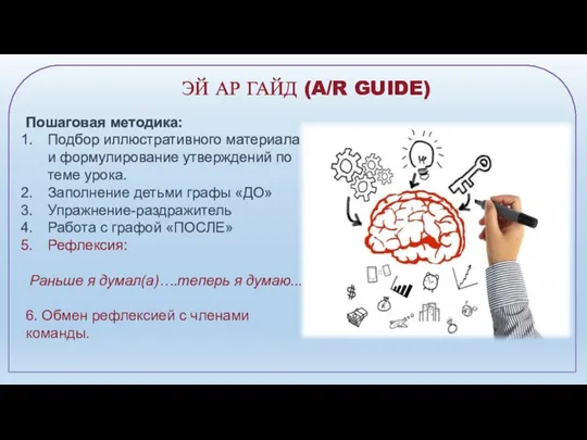 ЭЙ АР ГАЙД (A/R GUIDE) Пошаговая методика: Подбор иллюстративного материала и