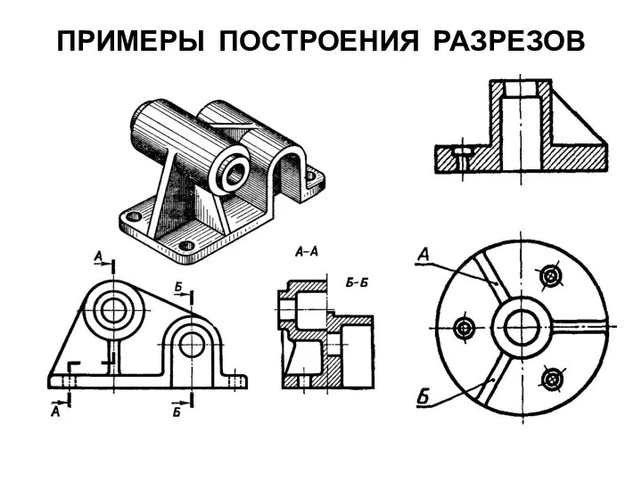 ПРИМЕРЫ ПОСТРОЕНИЯ РАЗРЕЗОВ