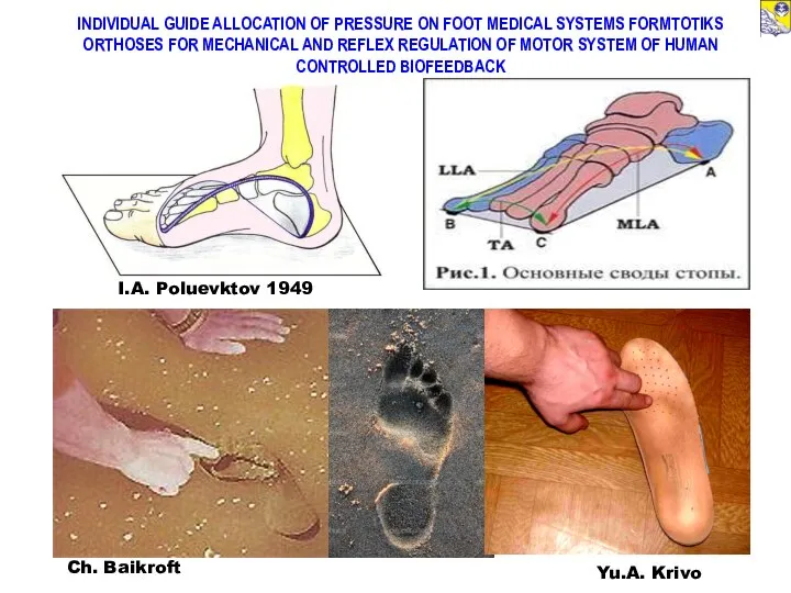 I.A. Poluevktov 1949 Ch. Baikroft Yu.A. Krivo INDIVIDUAL GUIDE ALLOCATION OF
