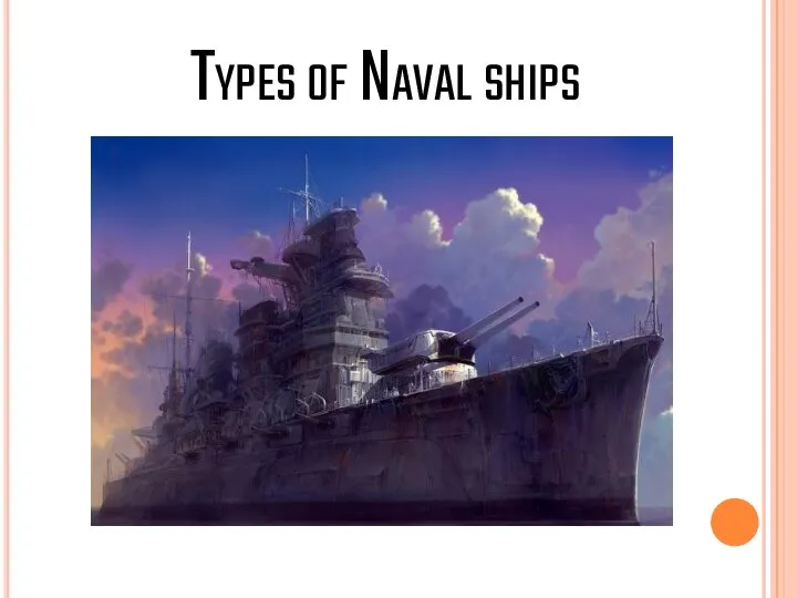 Types of Naval ships