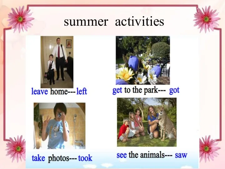 summer activities