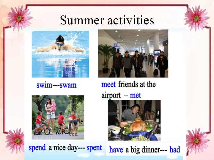 Summer activities