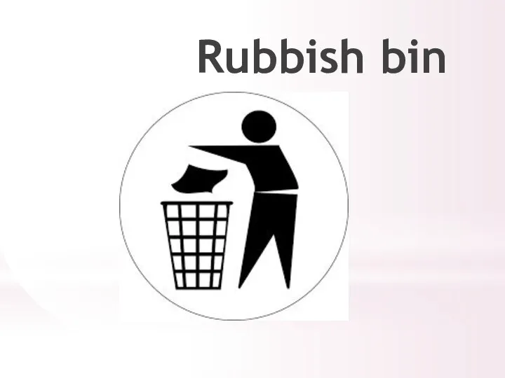 Rubbish bin