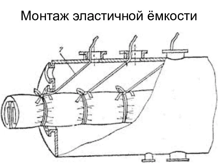 Монтаж эластичной ёмкости