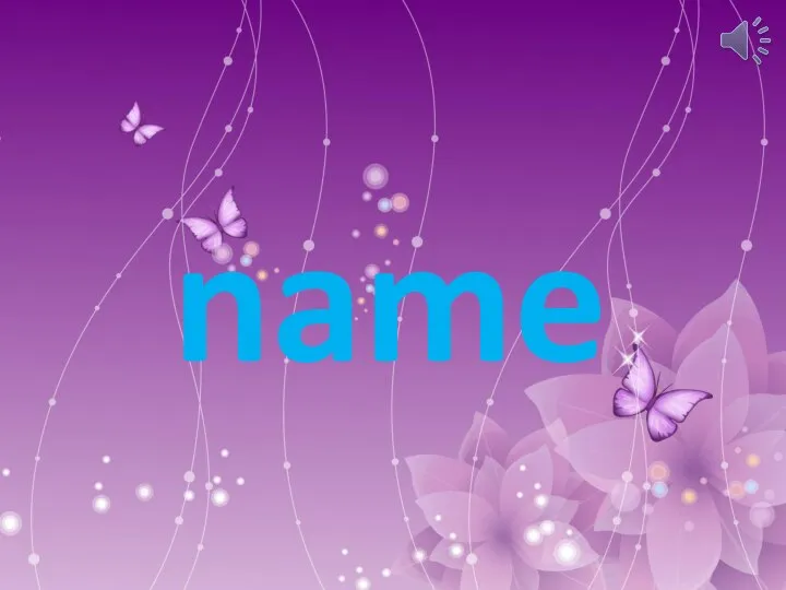 name