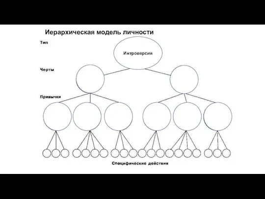 Иерархическая модель личности Интроверсия