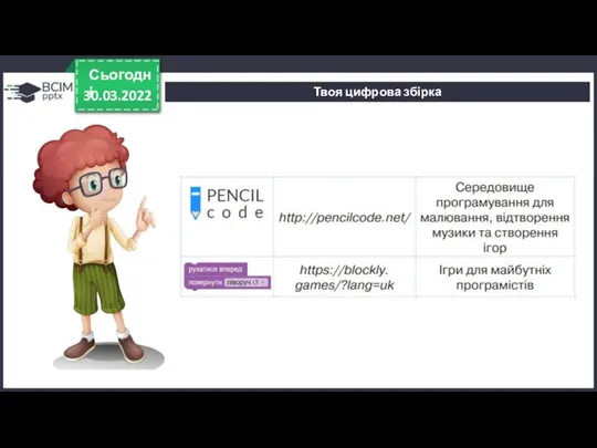 30.03.2022 Сьогодні Твоя цифрова збірка