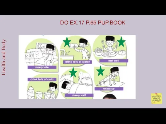 DO EX.17 P.65 PUP.BOOK Health and Body