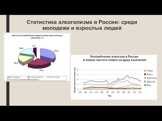 Статистика алкоголизма в России: среди молодежи и взрослых людей