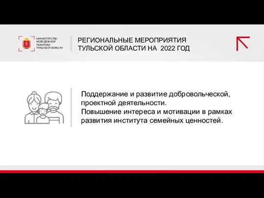 РЕГИОНАЛЬНЫЕ МЕРОПРИЯТИЯ ТУЛЬСКОЙ ОБЛАСТИ НА 2022 ГОД МИНИСТЕРСТВО МОЛОДЕЖНОЙ ПОЛИТИКИ ТУЛЬСКОЙ