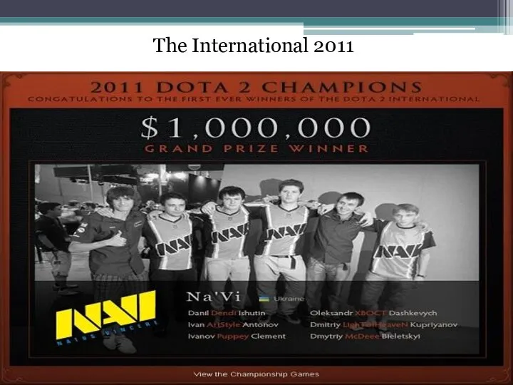 The International 2011