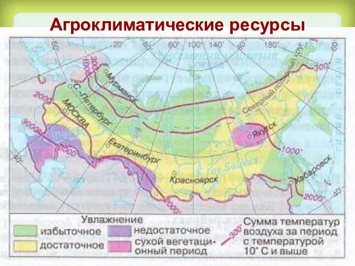 Агроклиматические ресурсы