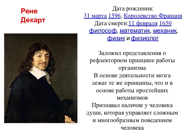 Дата рождения: 31 марта 1596, Королевство Франция Дата смерти:11 февраля 1650