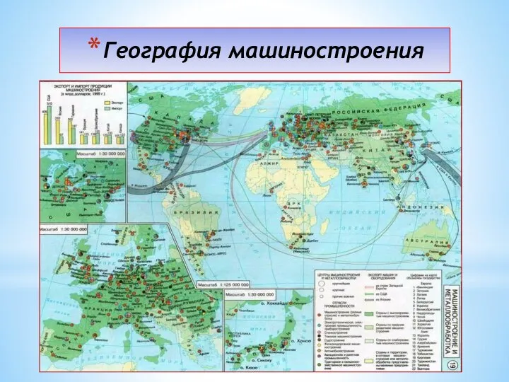 География машиностроения