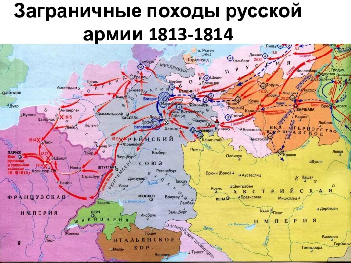 Заграничные походы русской армии 1813-1814