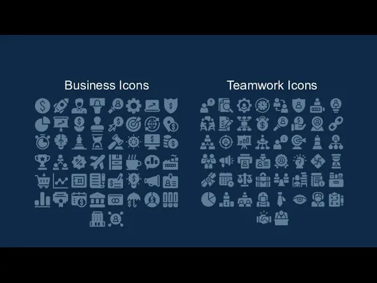 Business Icons Teamwork Icons