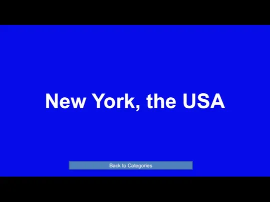 New York, the USA Back to Categories