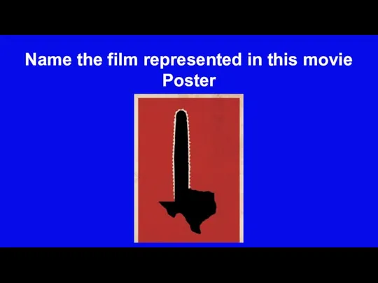 Name the film represented in this movie Poster