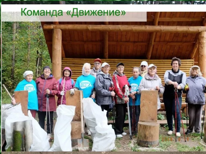 Люди серебряного возраста для ООПТ Создание и распространение общественного мнения о