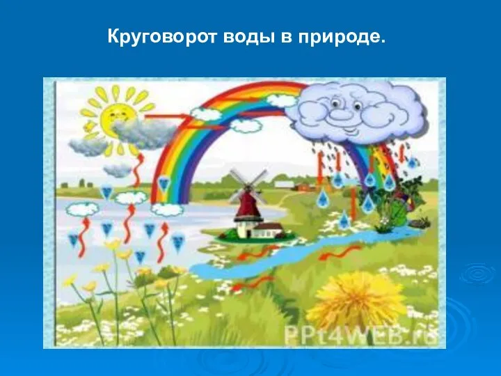 Круговорот воды в природе.