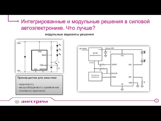 Интегрированные и модульные решения в силовой автоэлектронике. Что лучше? Преимущества для