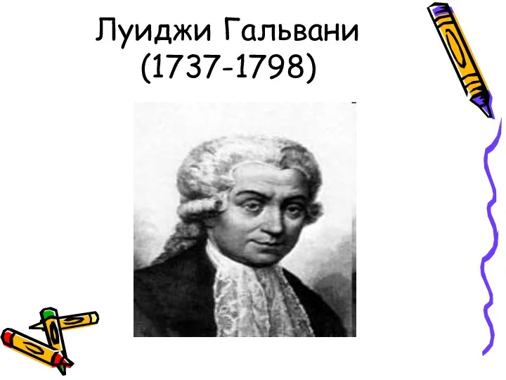 Луиджи Гальвани (1737-1798)