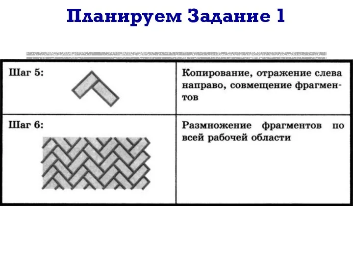 Планируем Задание 1