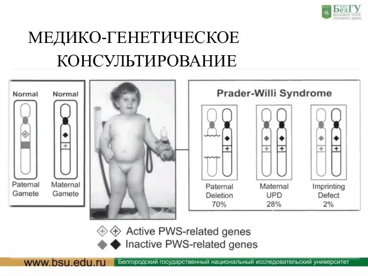 МЕДИКО-ГЕНЕТИЧЕСКОЕ КОНСУЛЬТИРОВАНИЕ