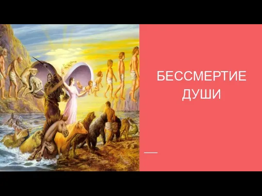 БЕССМЕРТИЕ ДУШИ