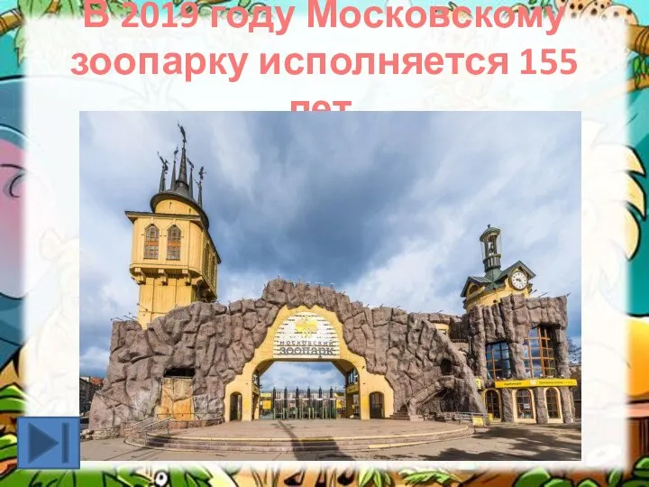 В 2019 году Московскому зоопарку исполняется 155 лет.