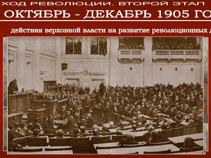 17 октября – манифест «Об усовершенствовании государственного порядка». Издание нового закона