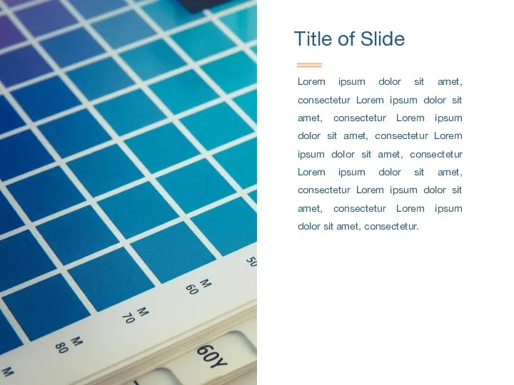 Title of Slide Lorem ipsum dolor sit amet, consectetur Lorem ipsum