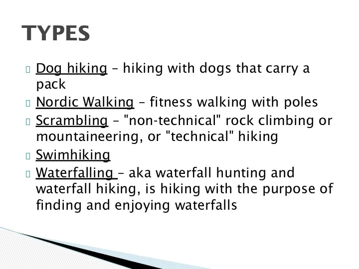 Dog hiking – hiking with dogs that carry a pack Nordic