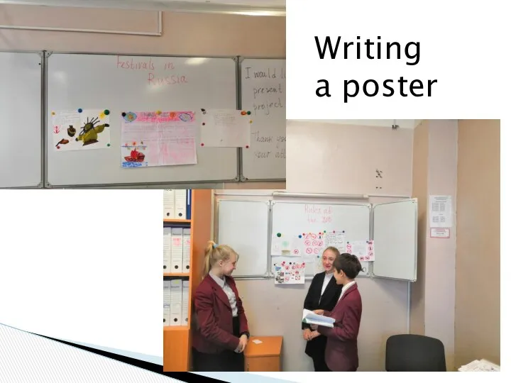 Writing a poster
