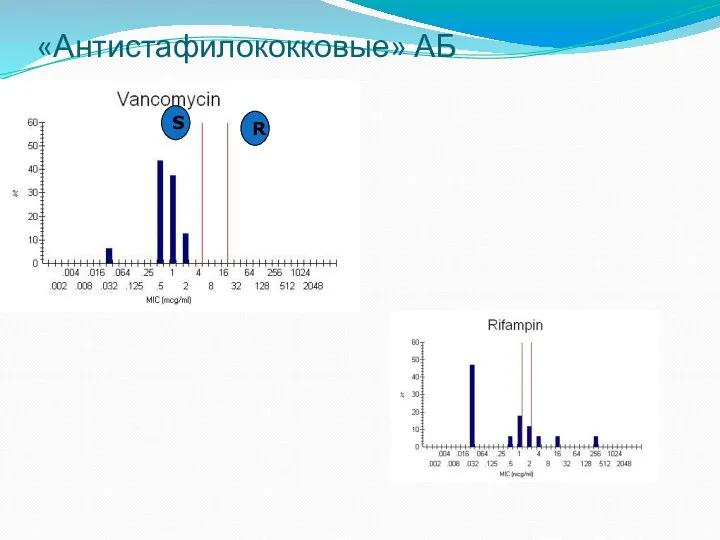 «Антистафилококковые» АБ R S