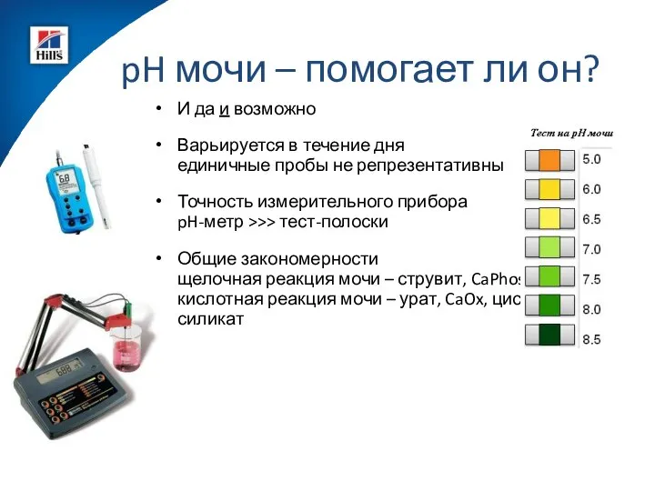 pH мочи – помогает ли он? И да и возможно Варьируется