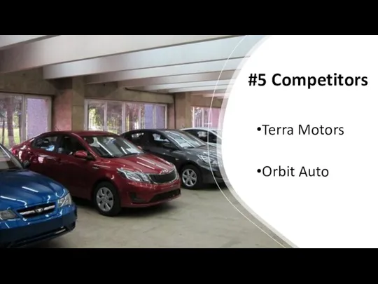 #5 Competitors Terra Motors Orbit Auto