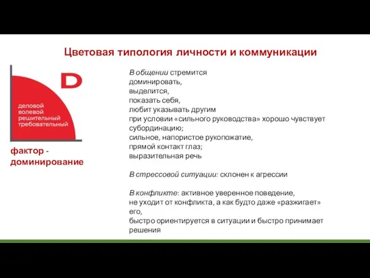 В общении стремится доминировать, выделится, показать себя, любит указывать другим при