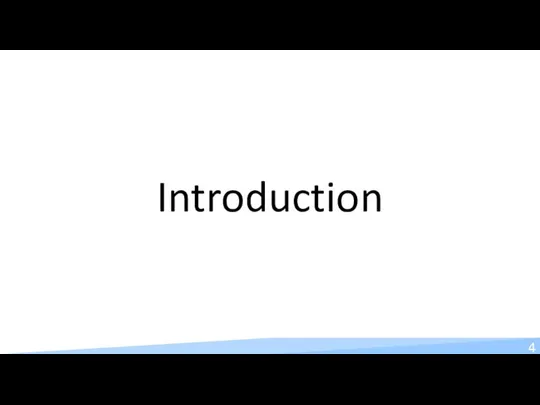 Introduction 4