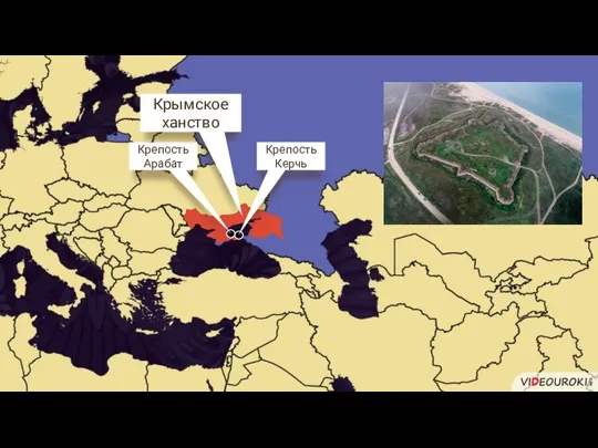 Крепость Арабат Крымское ханство Крепость Керчь