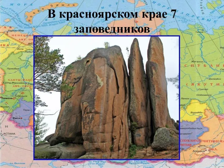 В красноярском крае 7 заповедников