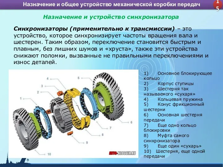 Назначение и устройство КШМ ДВС 4 Назначение и общее устройство механической