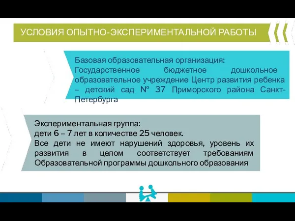 http://www.ppthi-hoo.com УСЛОВИЯ ОПЫТНО-ЭКСПЕРИМЕНТАЛЬНОЙ РАБОТЫ Базовая образовательная организация: Государственное бюджетное дошкольное образовательное