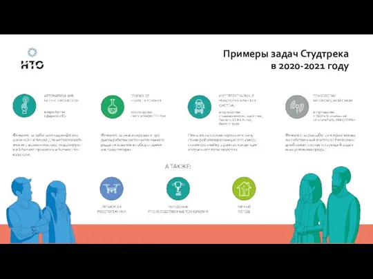 Примеры задач Студтрека в 2020-2021 году