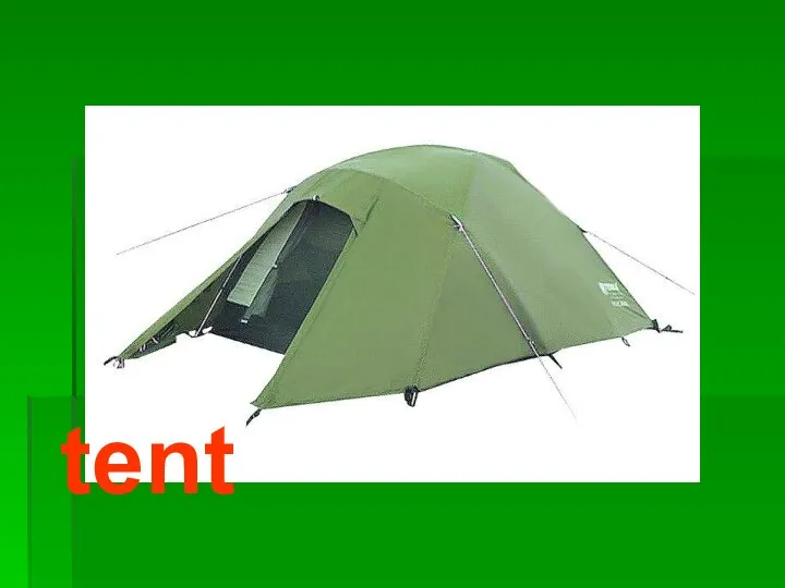 tent