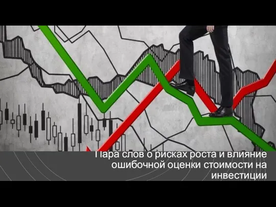 Пара слов о рисках роста и влияние ошибочной оценки стоимости на инвестиции