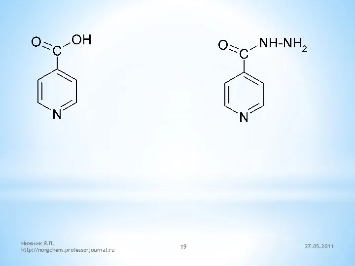 27.05.2011 Нижник Я.П. http://norgchem.professorjournal.ru