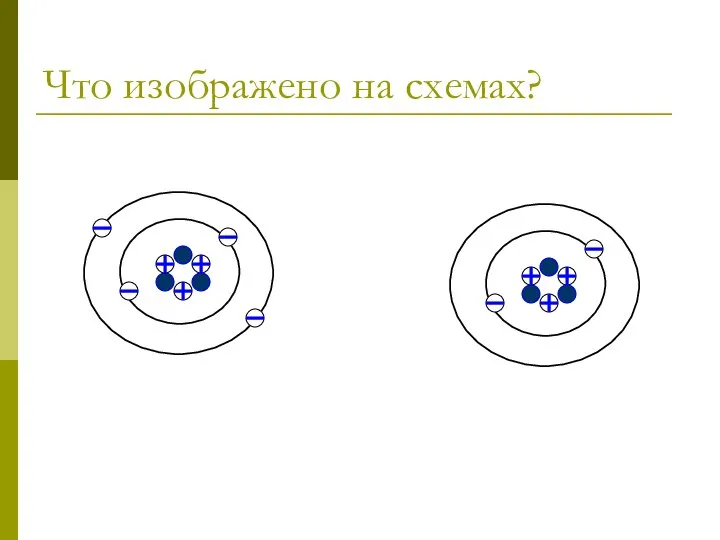 Что изображено на схемах?