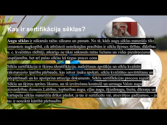 Kas ir sertifikācija sēklas? Augu sēklas ir nākamās ražas sākums un